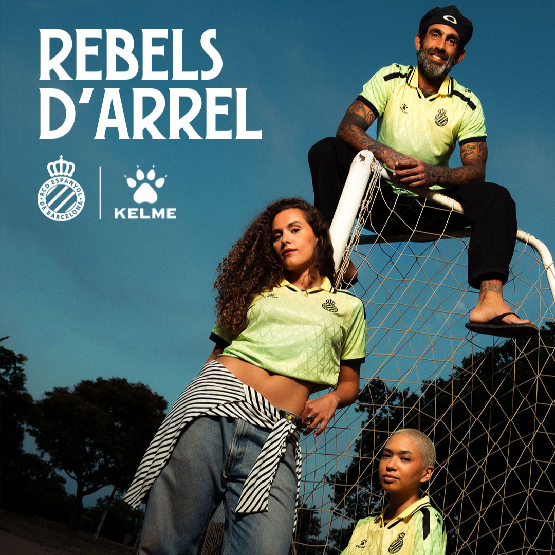 KELME Y EL RCD ESPANYOL PRESENTAN LA TERCERA EQUIPACIÓN 26/27