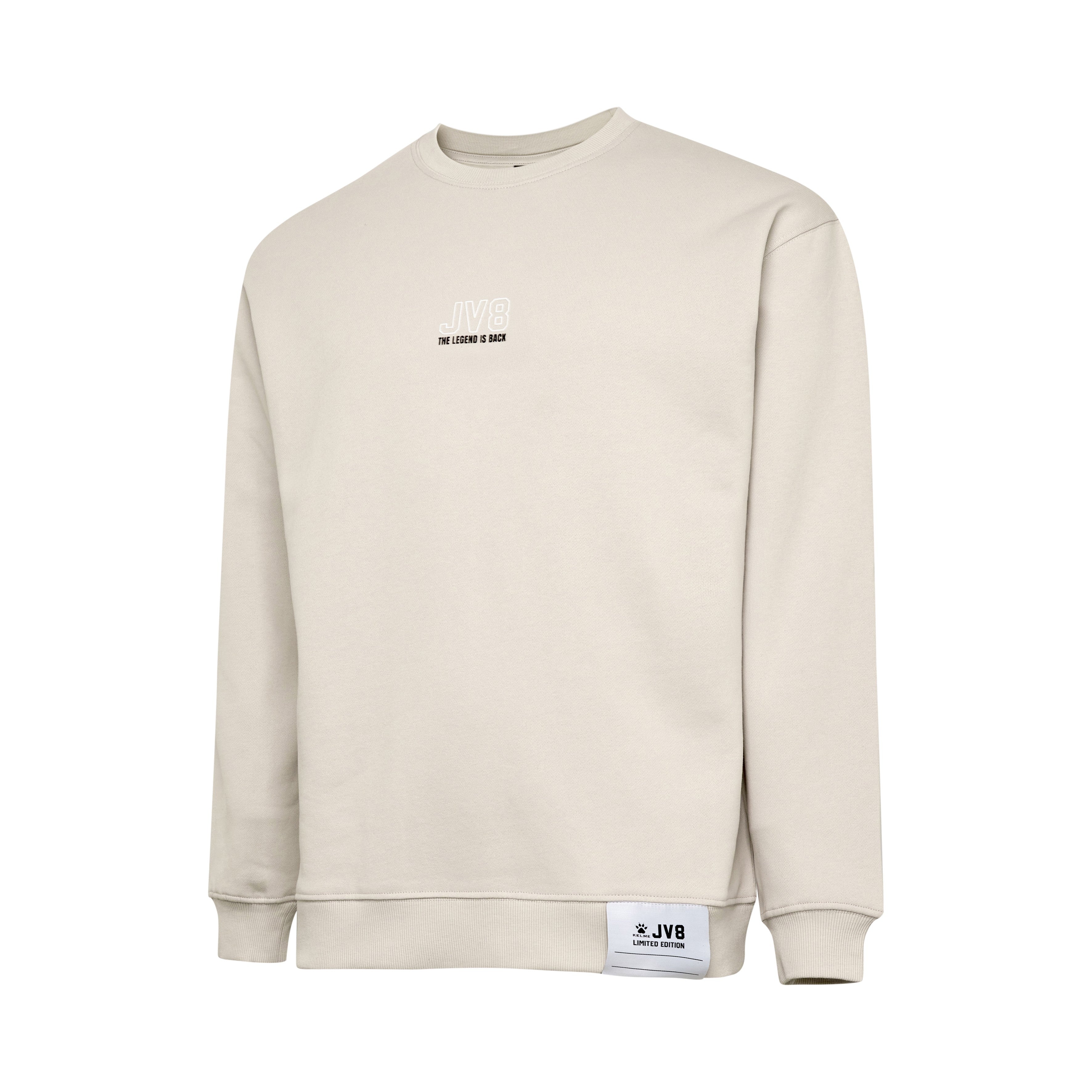 SUDADERA SUDADERA BEIG LOGO JV8 KELME 5051-595-718 - 1