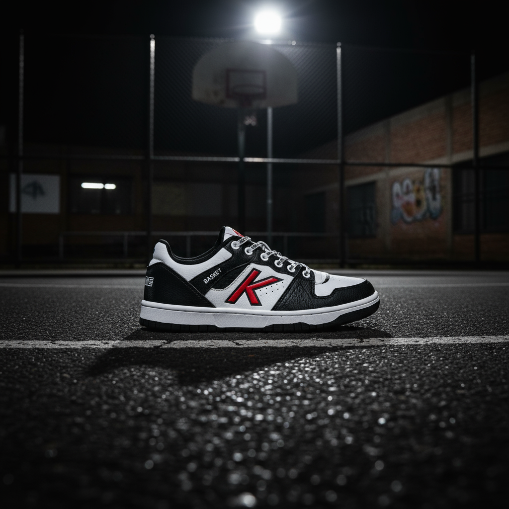 RETROBASKET 2.0 SAPATOS CASUAIS PRETOS