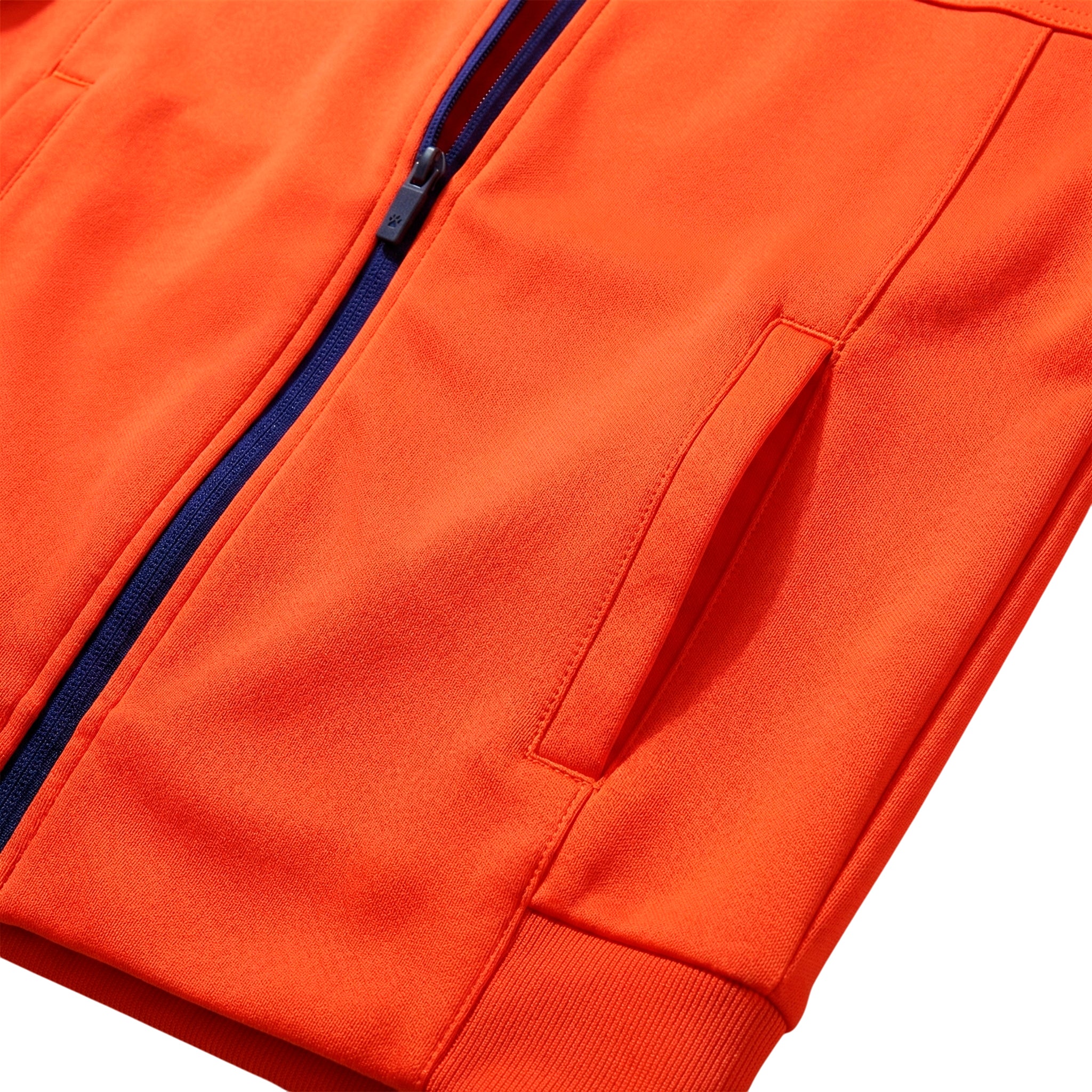 CHAQUETA DE CHÁNDAL INFANTIL LINCE NARANJA Y AZUL