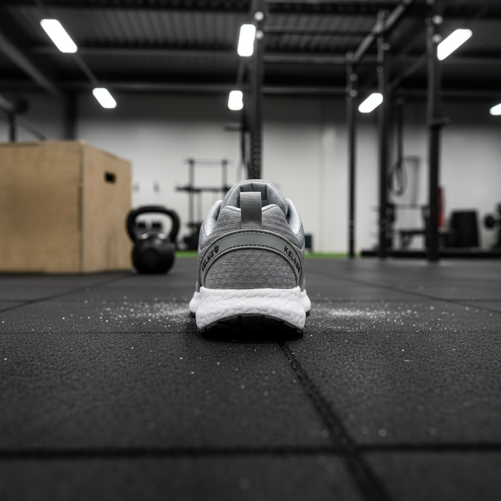 ZAPATILLAS RUNNING K-ROOKIE GRIS NEGRO