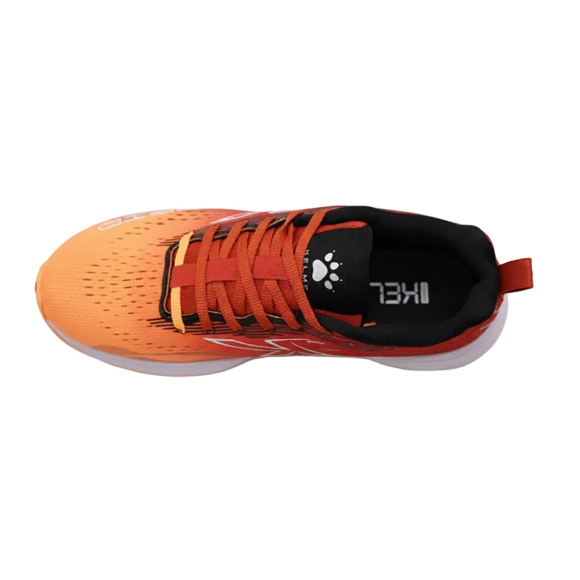 ZAPATILLAS RUNNING MADRID NARANJA-GRANATE