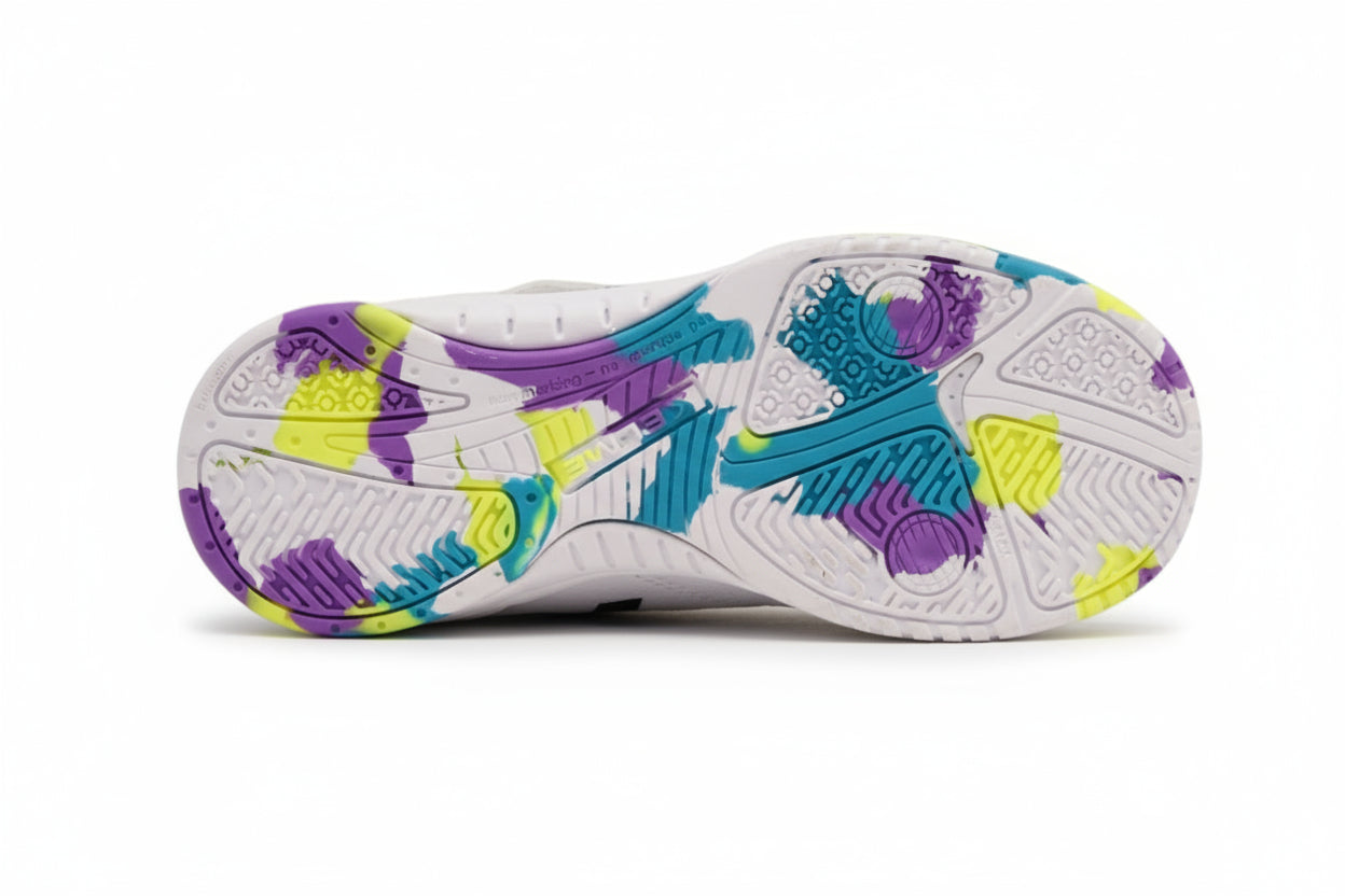 ZAPATILLAS DE FÚTBOL SALA DE NIÑO FINAL ELASTIC INDOOR BLANCO