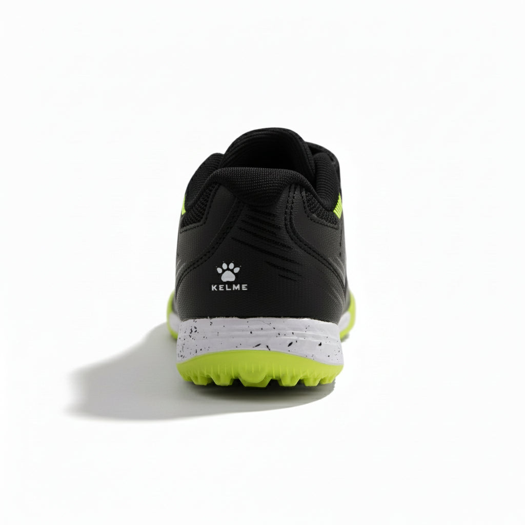 BOTAS DE FÚTBOL DE NIÑO FINAL ELASTIC TURF NEGRO