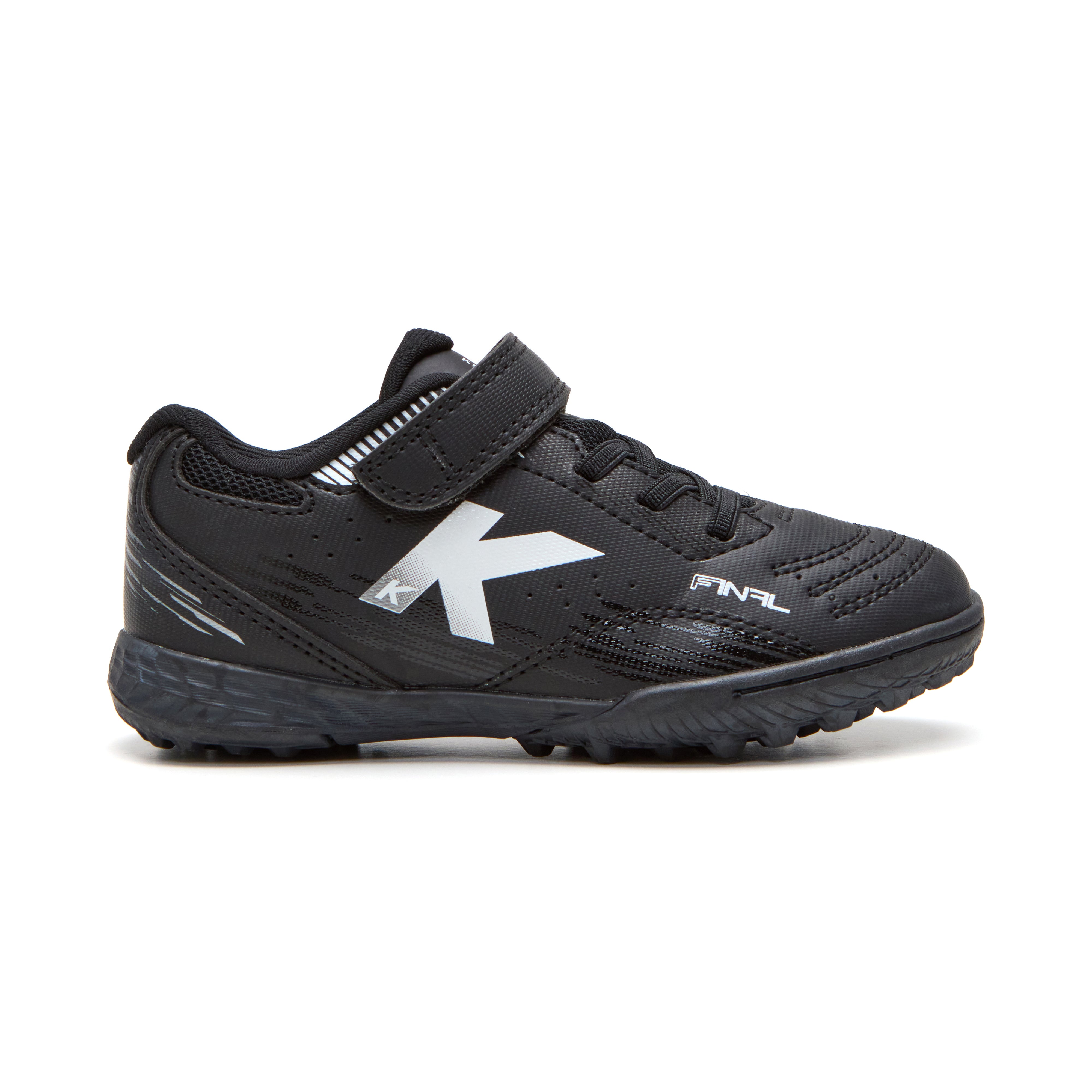 ZAPATILLAS DE NIÑO FINAL ELASTIC TURF NEGRO