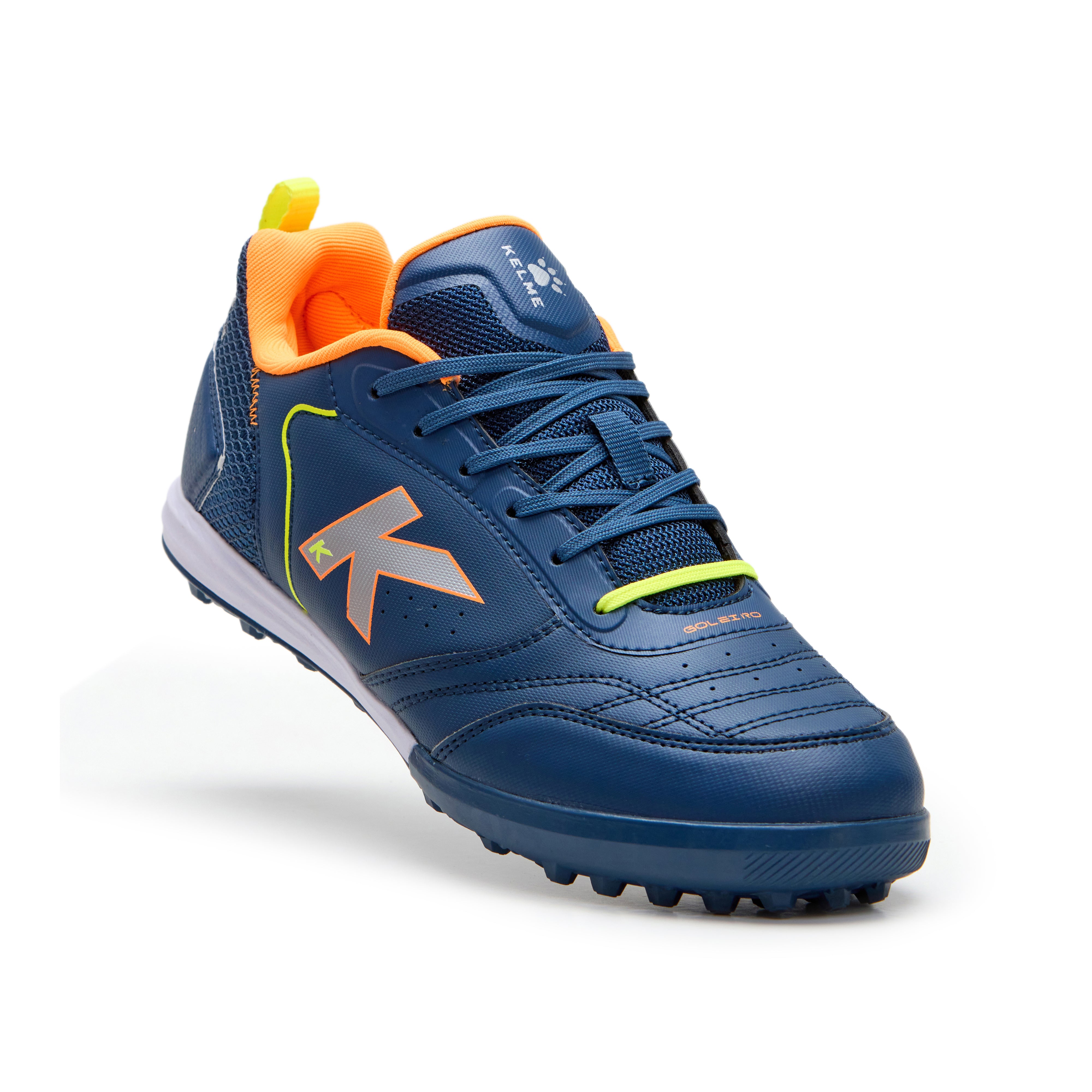 BOTAS DE FUTBOL GOLEIRO TURF AZUL