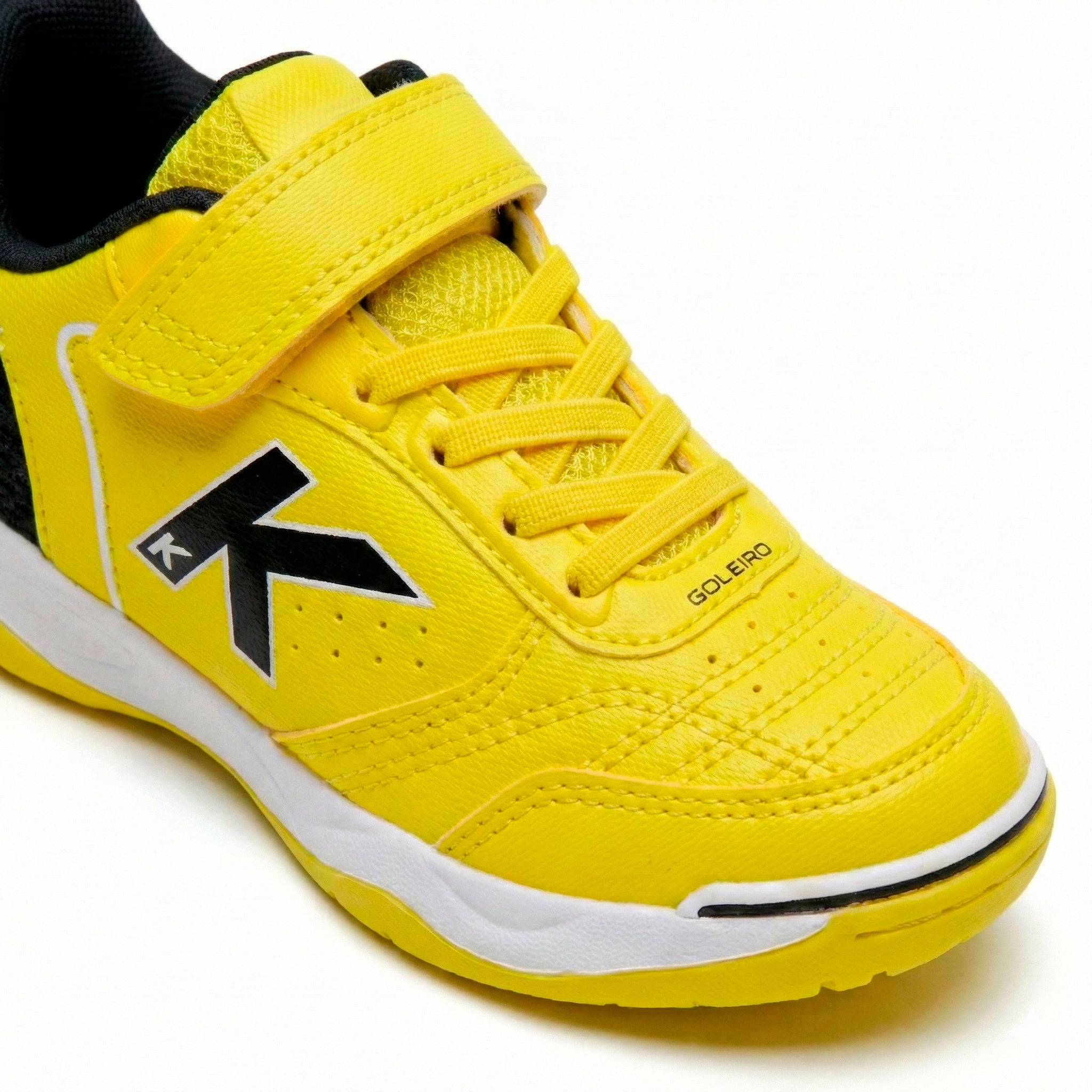 ZAPATILLAS DE NIÑO GOLEIRO ELASTIC INDOOR AMARILLO Y NEGRO