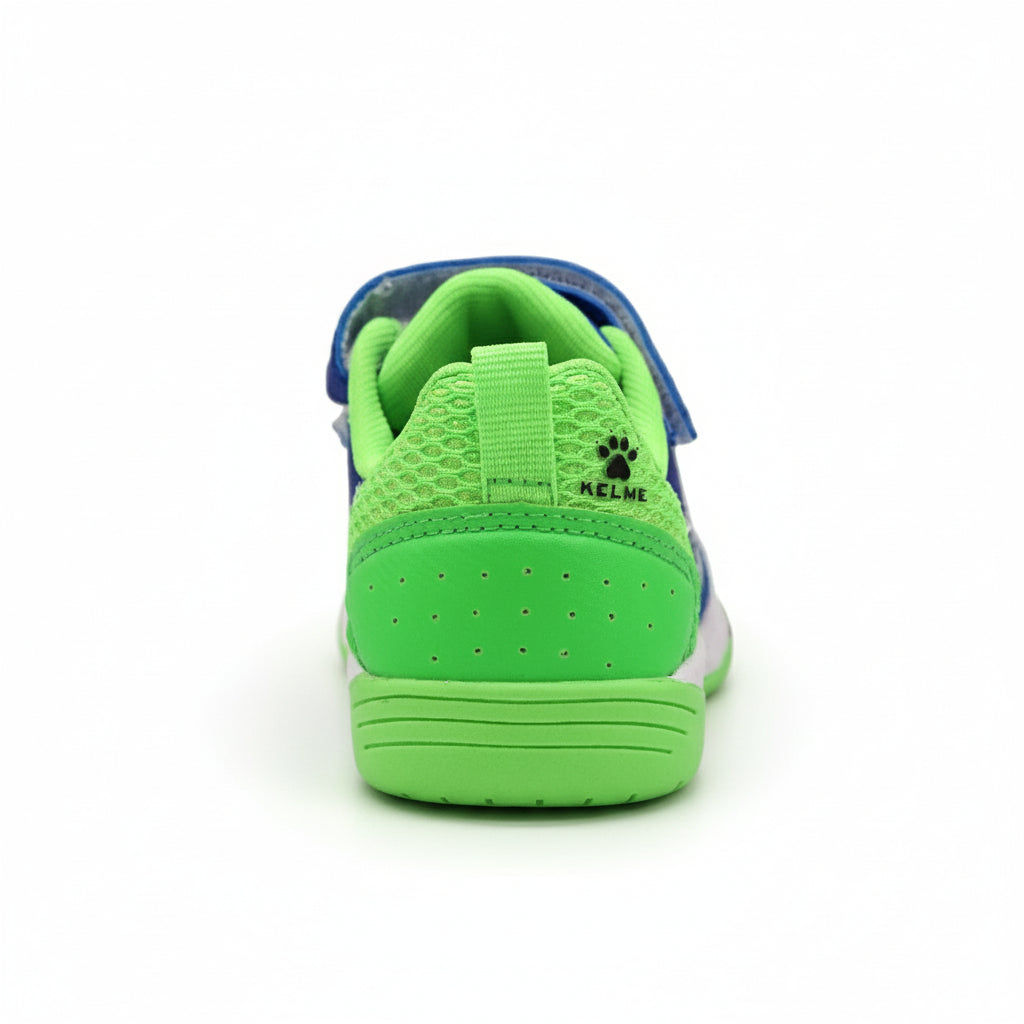 ZAPATILLAS DE FÚTBOL SALA DE NIÑO GOLEIRO ELASTIC INDOOR AZUL-VERDE