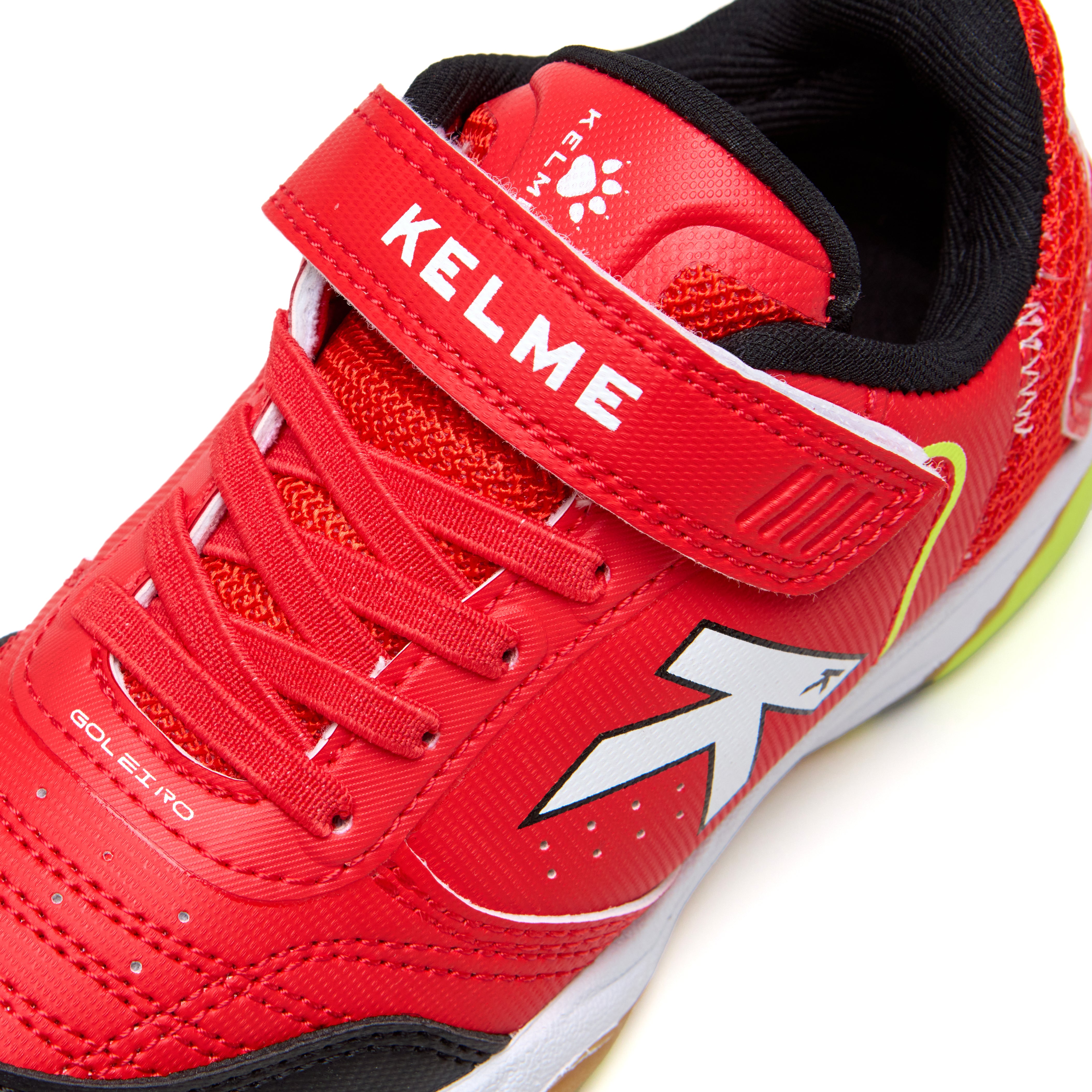 SAPATILHAS DE CRIANÇA GOLEIRO ELASTIC INDOOR VERMELHO
