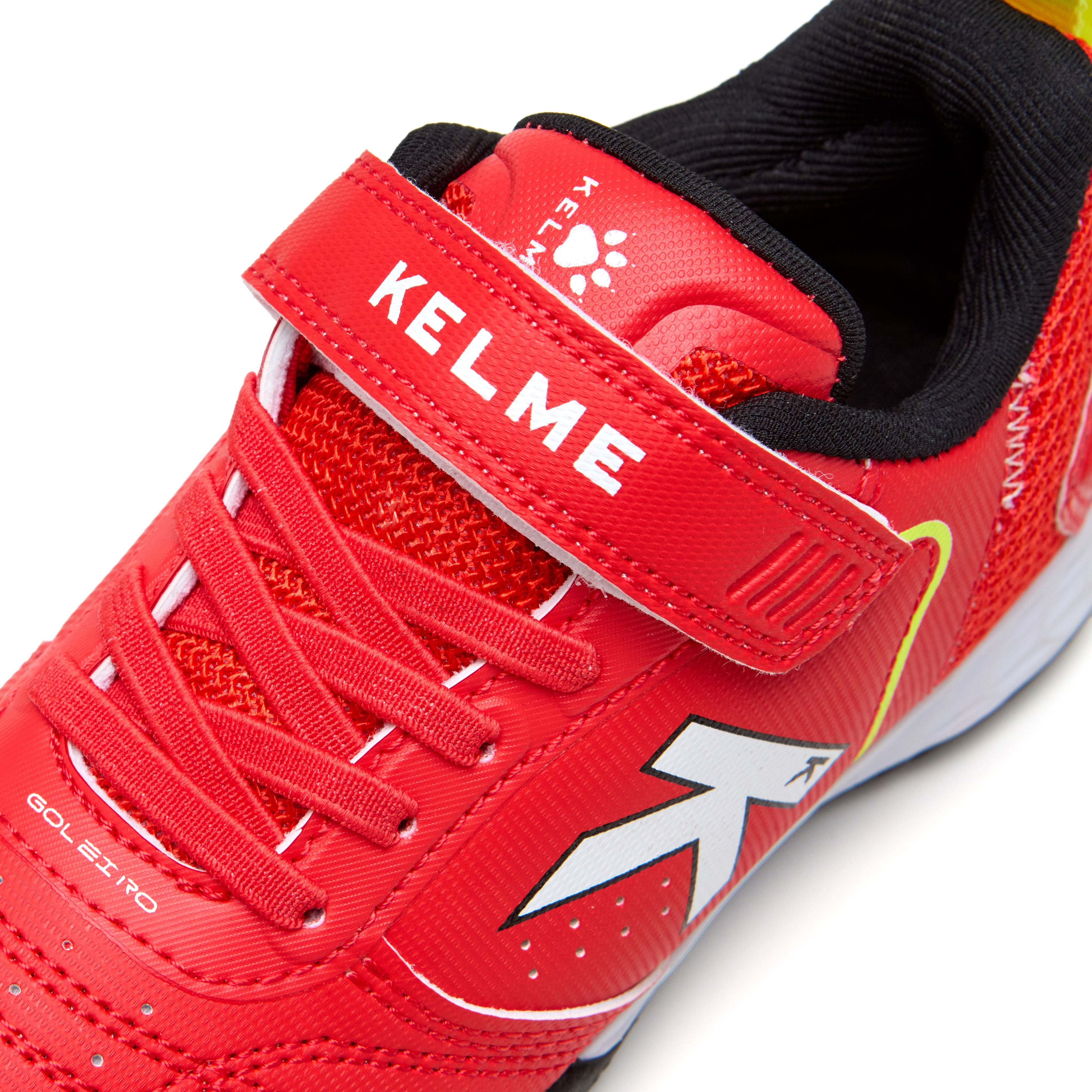 ZAPATILLAS DE NIÑO GOLEIRO TURF ELASTIC ROJO