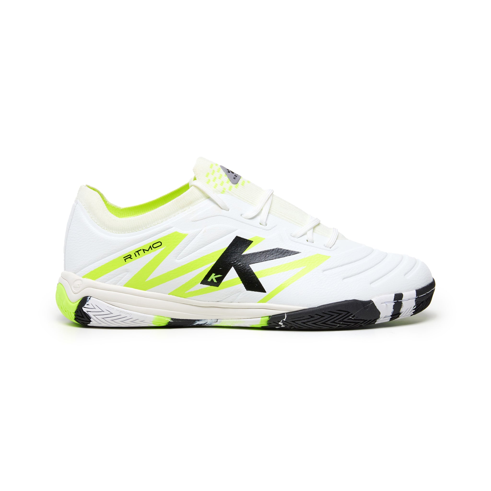 KELME Scarpe Calcio A 5 Subito Knit – Indaco, Taglia 43, Suola Esclusiva, Materiale Sintetico Leggero, Ideali Per Calcetto