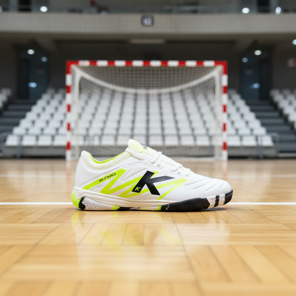 ZAPATILLAS DE FÚTBOL SALA RITMO BLANCO