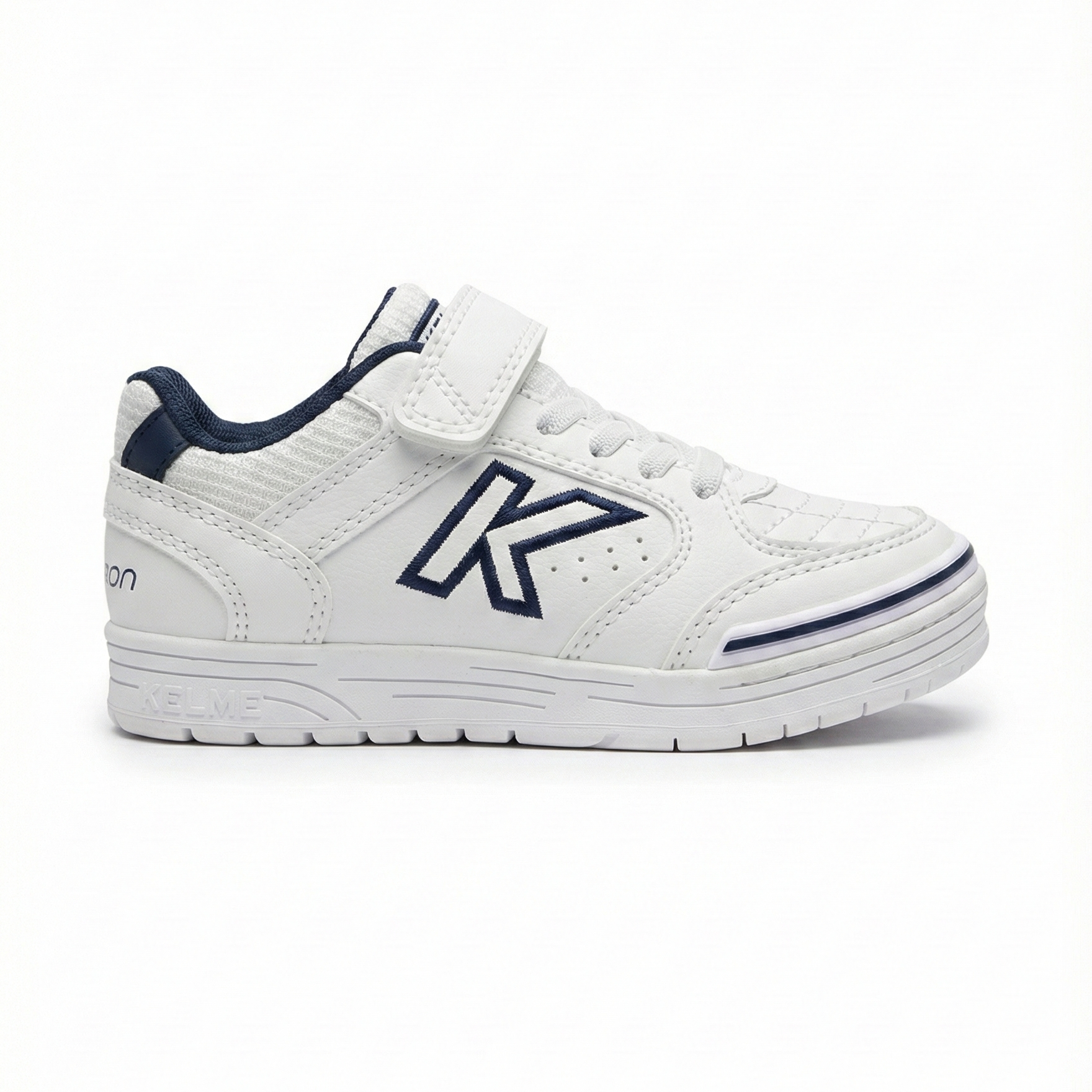 ZAPATILLAS DE NIÑO PRECISION BTS ELASTIC BLANCO-MARINO