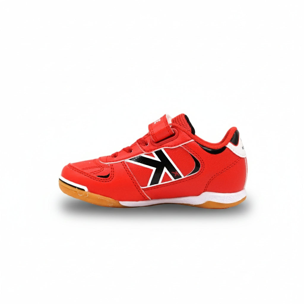 ZAPATILLAS CASUAL DE NIÑO HERO ELASTIC INDOOR ROJO-BLANCO