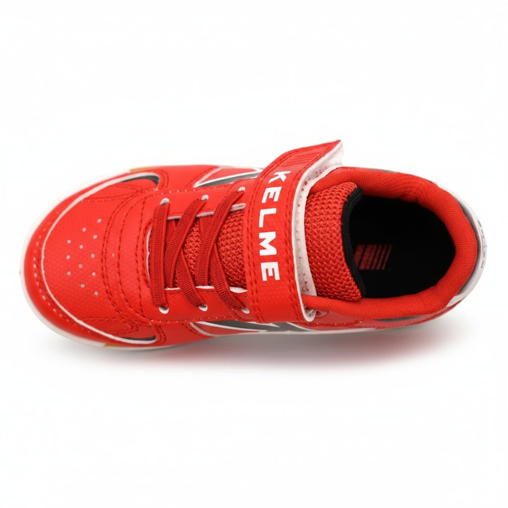 ZAPATILLAS CASUAL DE NIÑO HERO ELASTIC INDOOR ROJO-BLANCO