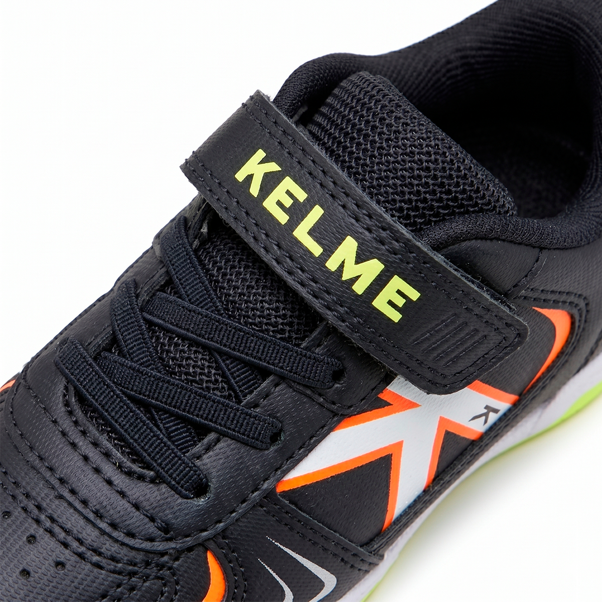 HERO ELASTIC INDOOR KIDS' SNEAKERS BLACK