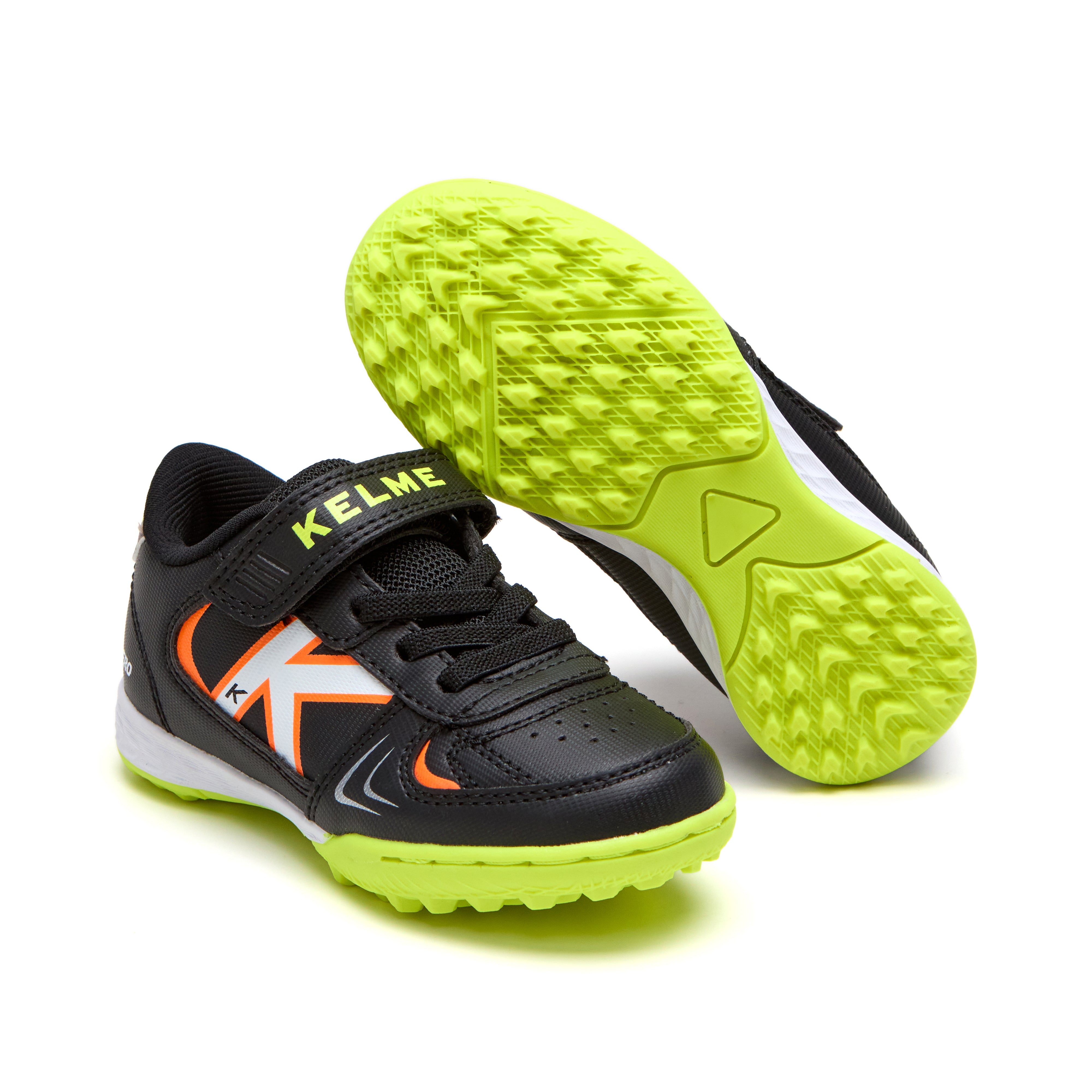 ZAPATILLAS DE NIÑO HERO TURF ELASTIC NEGRO