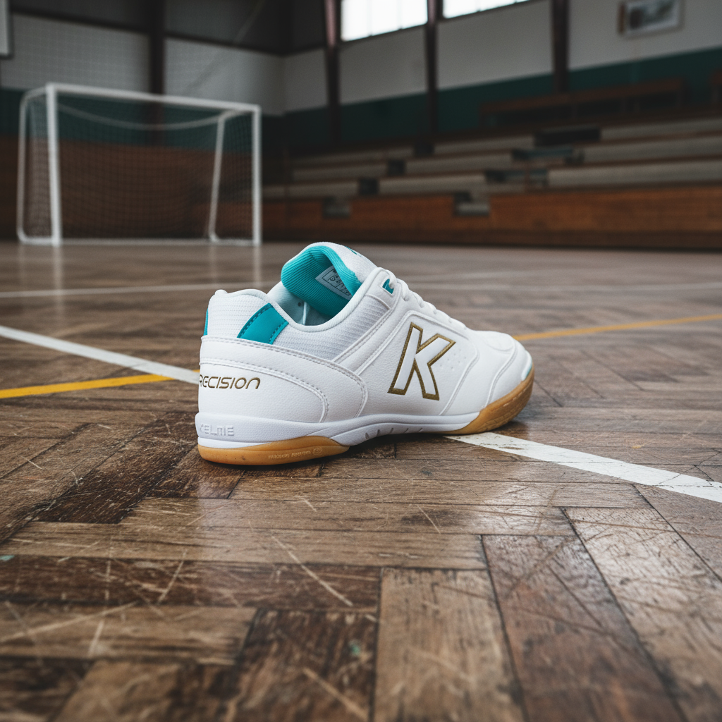 CHUTEIRAS DE FUTEBOL DE INDÚSTRIA PRECISION BRANCO DOURADO AQUA