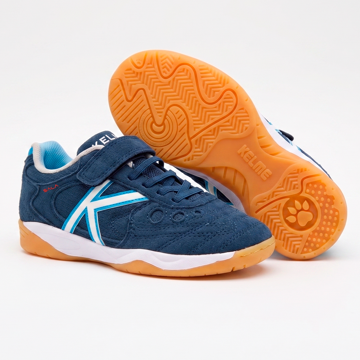 ZAPATILLAS DE NIÑO INDOOR COPA ELASTIC AZUL
