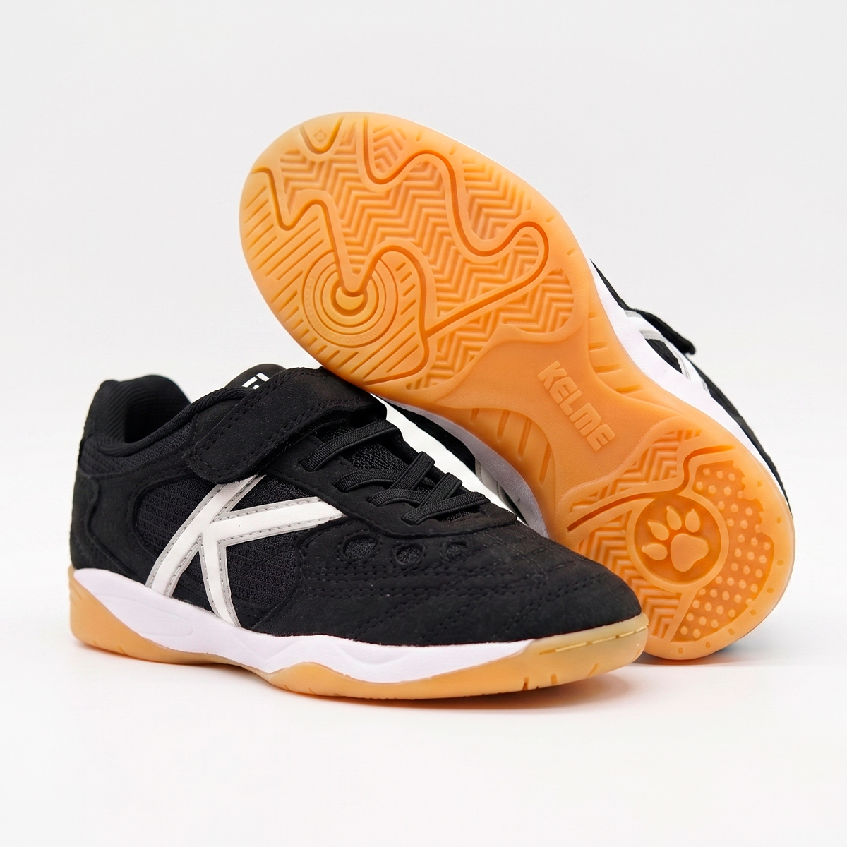 ZAPATILLAS DE NIÑO INDOOR COPA ELASTIC NEGRO