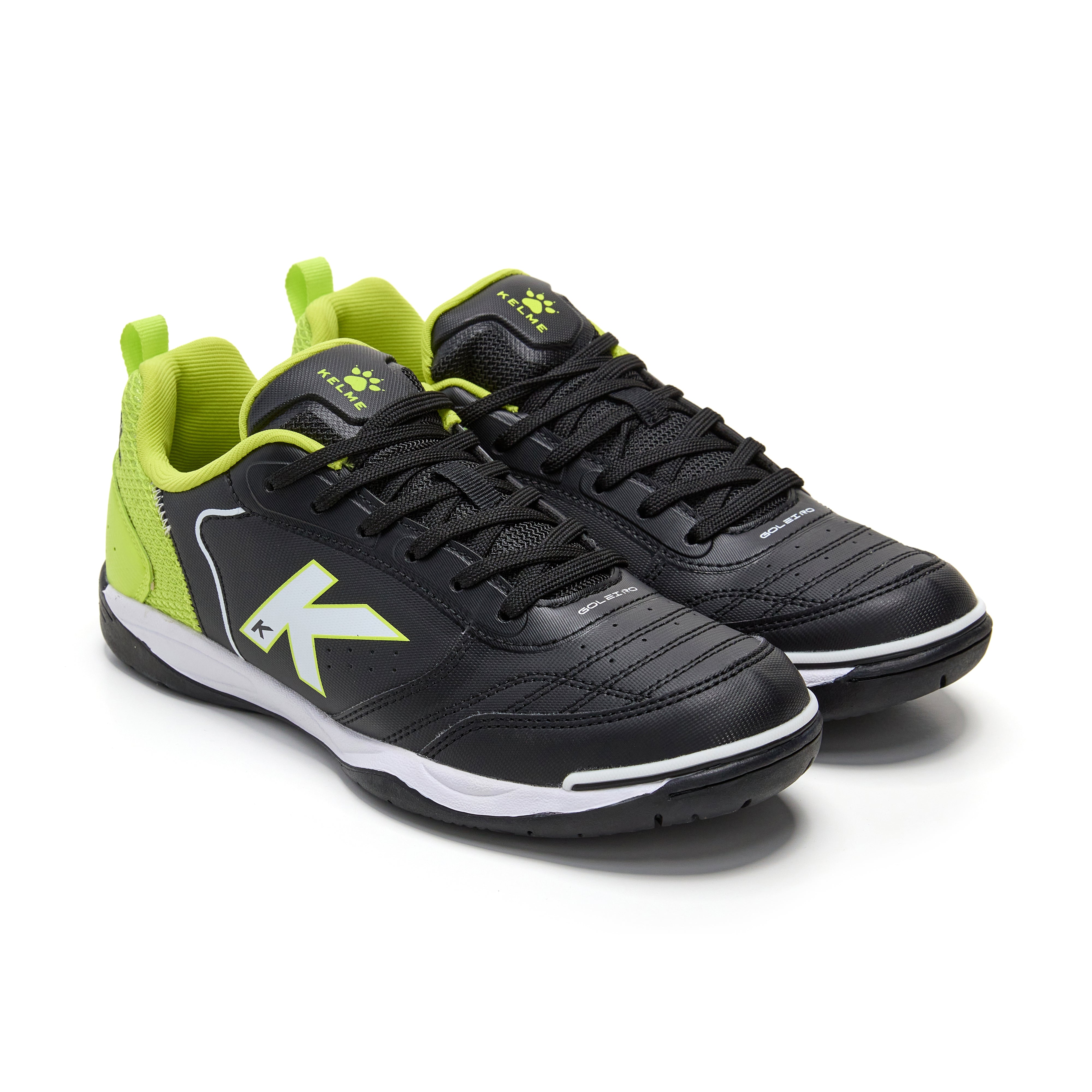 ZAPATILLAS DE FÚTBOL SALA GOLEIRO NEGRO AMARILLO