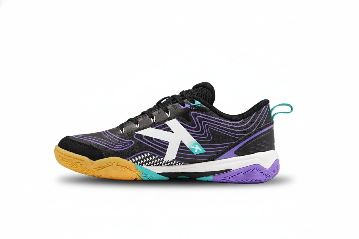 ZAPATILLAS DE FÚTBOL SALA STILETTO NEGRO