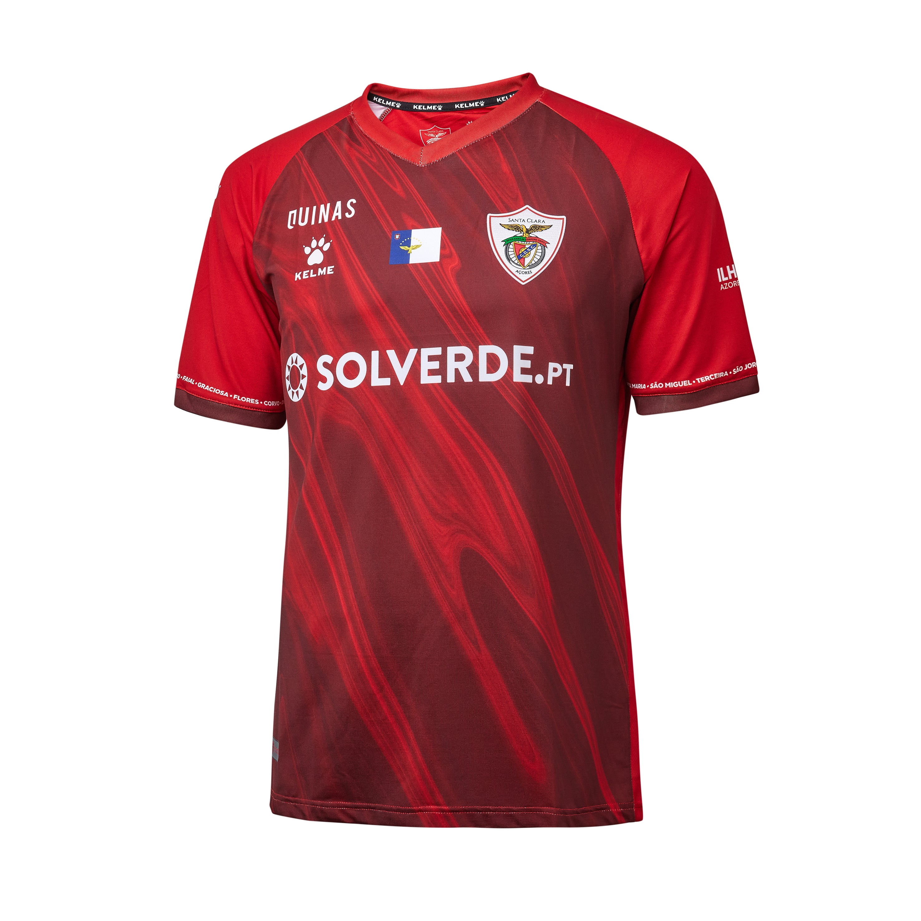 CAMISETA LOCAL SANTA CLARA F.C. ROJO