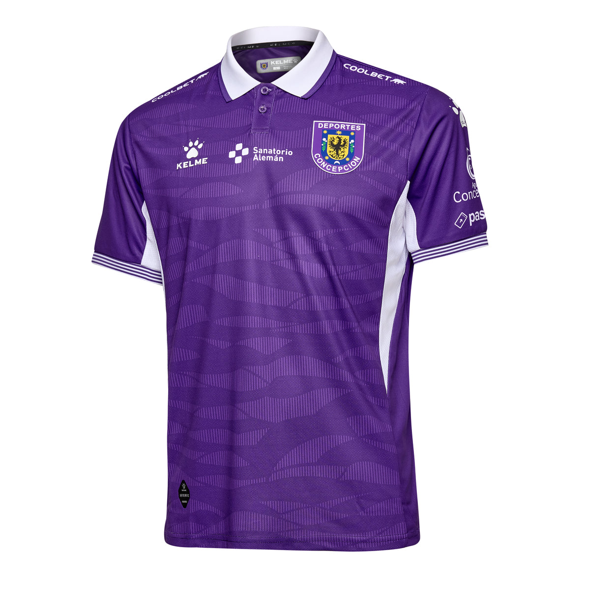 CONCEPCIÓN SPORTS HOME SHIRT 25-26 PURPLE Kelme Official Online