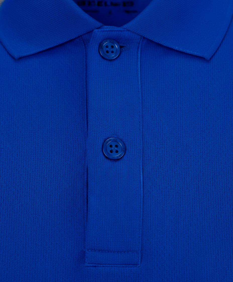 POLO MANGA CORTA STREET AZUL