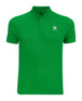 CAMISA POLO BÁSICA VERDE DE MANGA CURTA