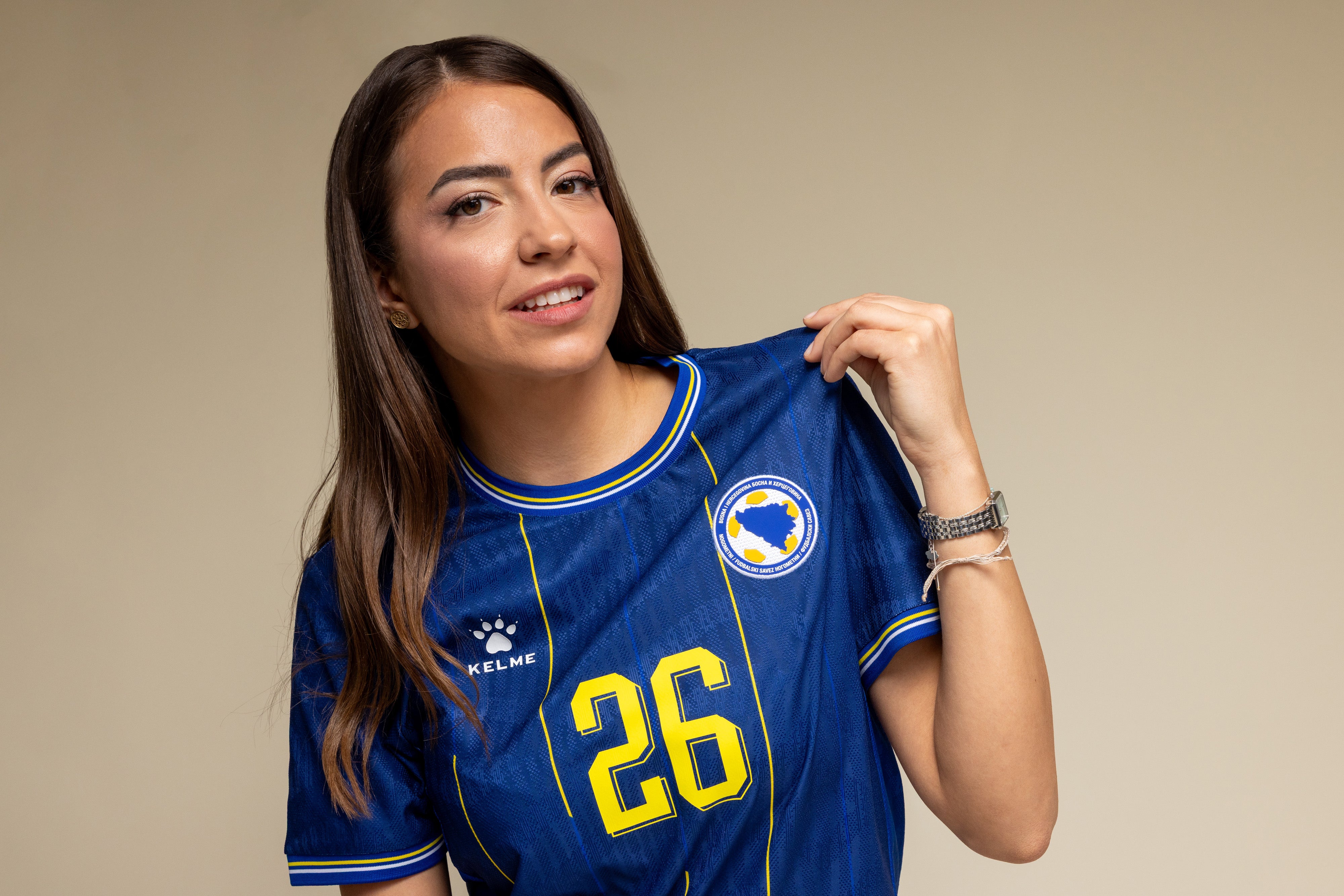 BOSNIA & HERZEGOVINA 2026 WORLD CUP HOME JERSEY - PLAYER VERSION