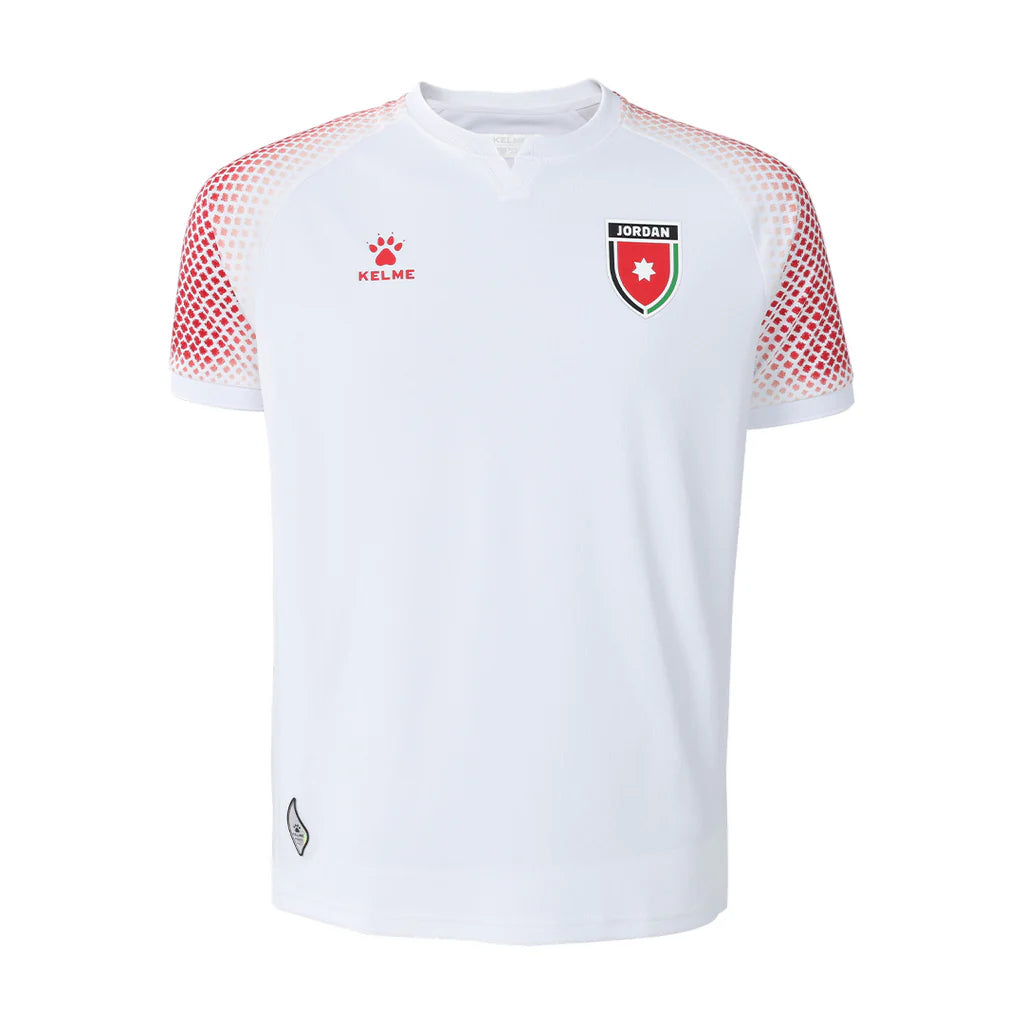CAMISETA JORDANIA 1ª EQUIPACIÓN MUNDIAL BLANCO