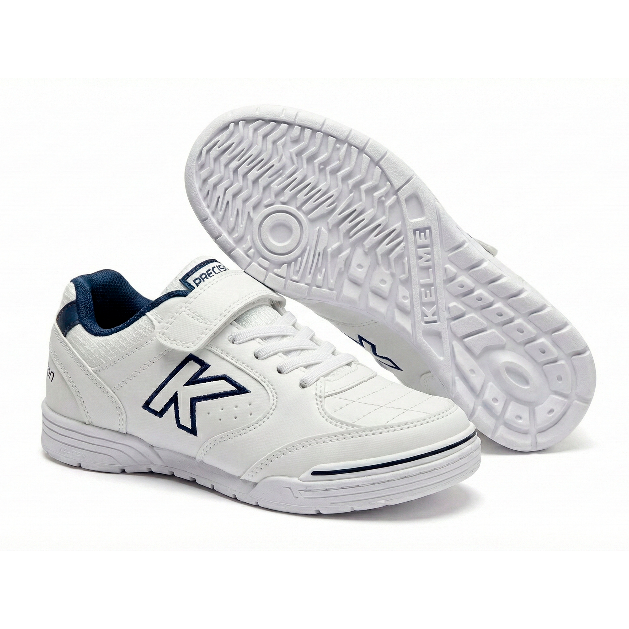 ZAPATILLAS DE NIÑO PRECISION ELASTIC BLANCO Y AZUL
