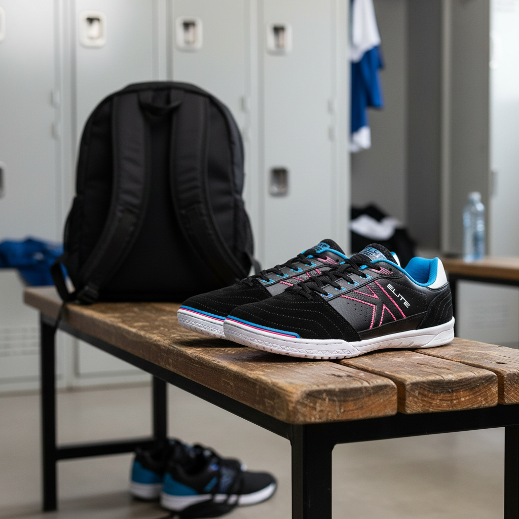 Zapatillas Elite en vestuario