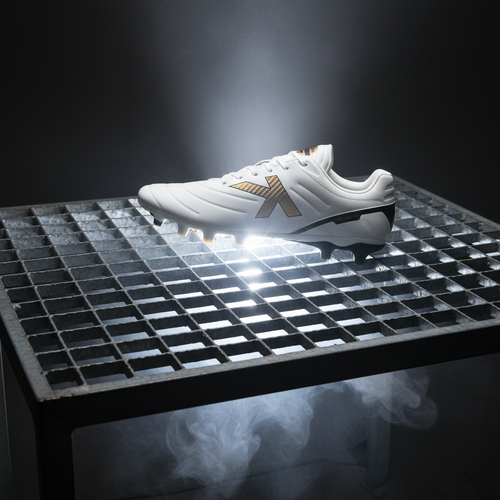 Botas de fútbol Selecta MG sobre rejilla metálica