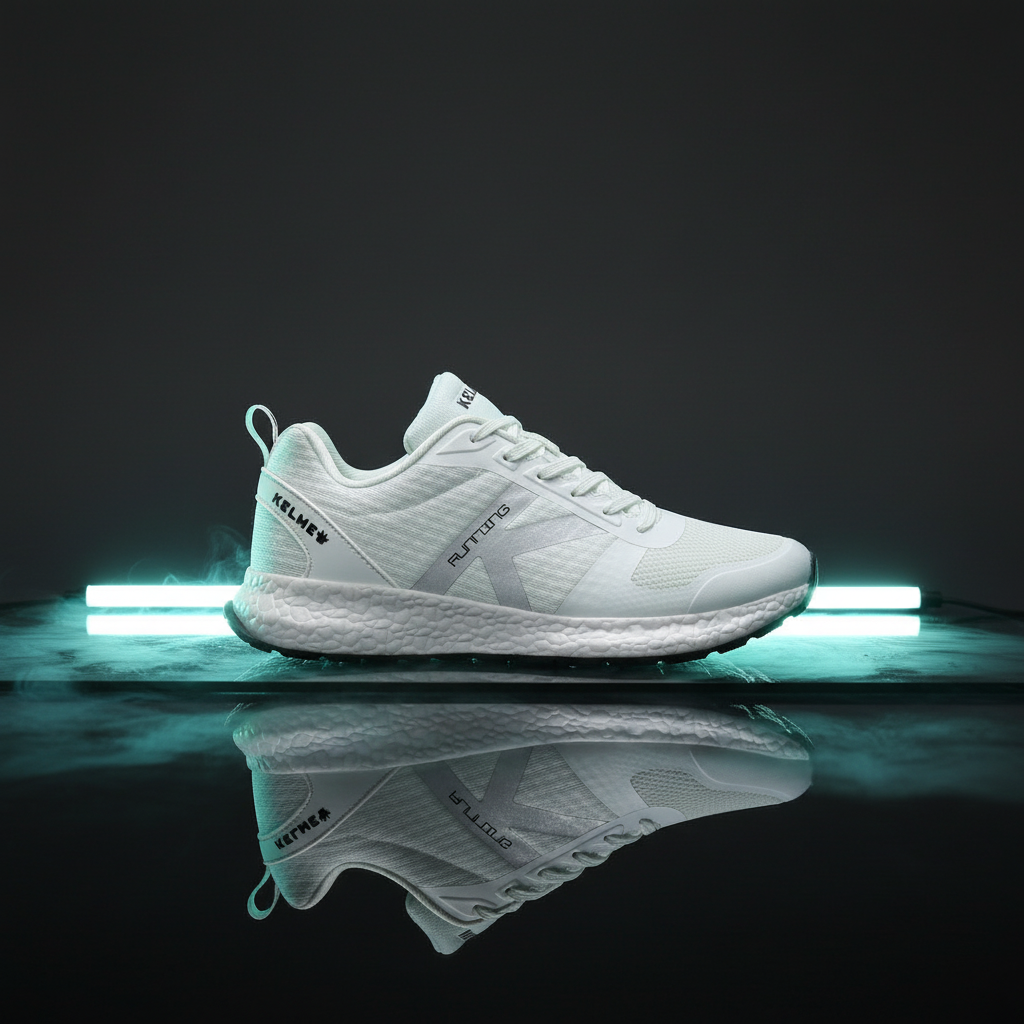 Zapatillas K-Rookie en estudio con humo