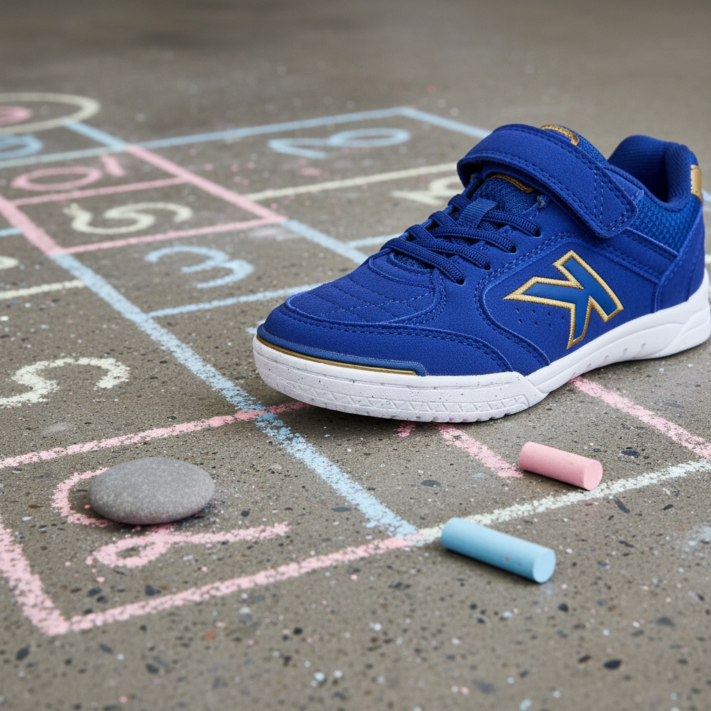 Zapatillas Precision Elastic con rayuela de tiza