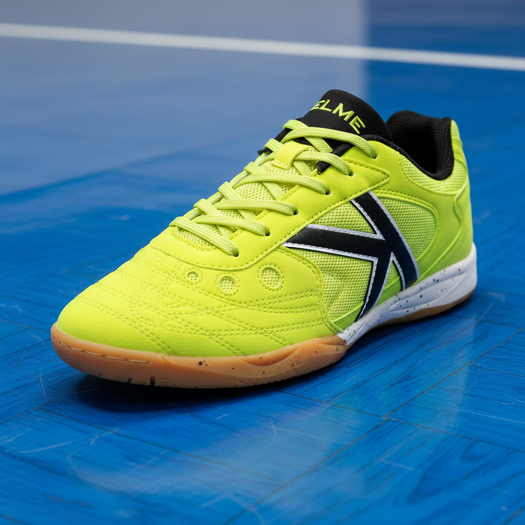 Zapatillas Kelme Indoor Copa Lima sobre pista de fútbol sala