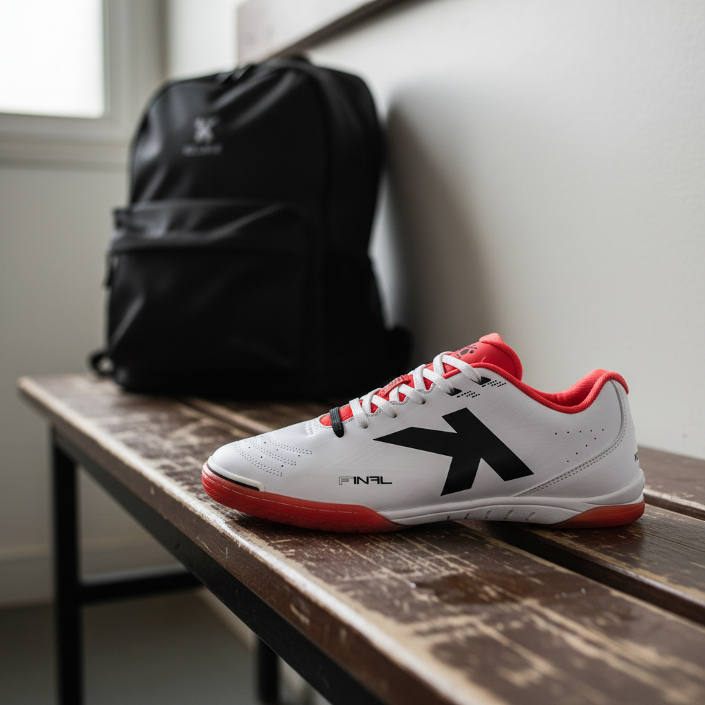 Zapatillas Final Indoor en vestuario