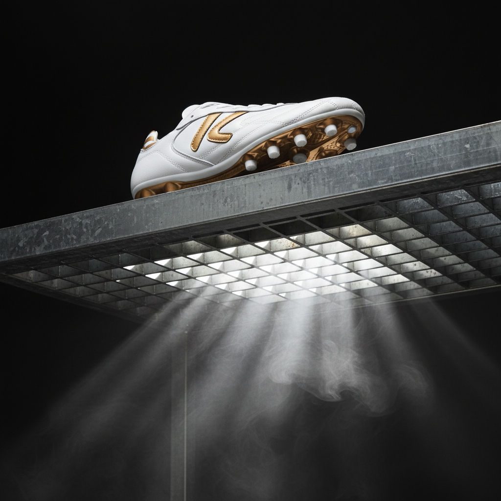 Botas de fútbol Heritage MG en rejilla metálica con iluminación inferior