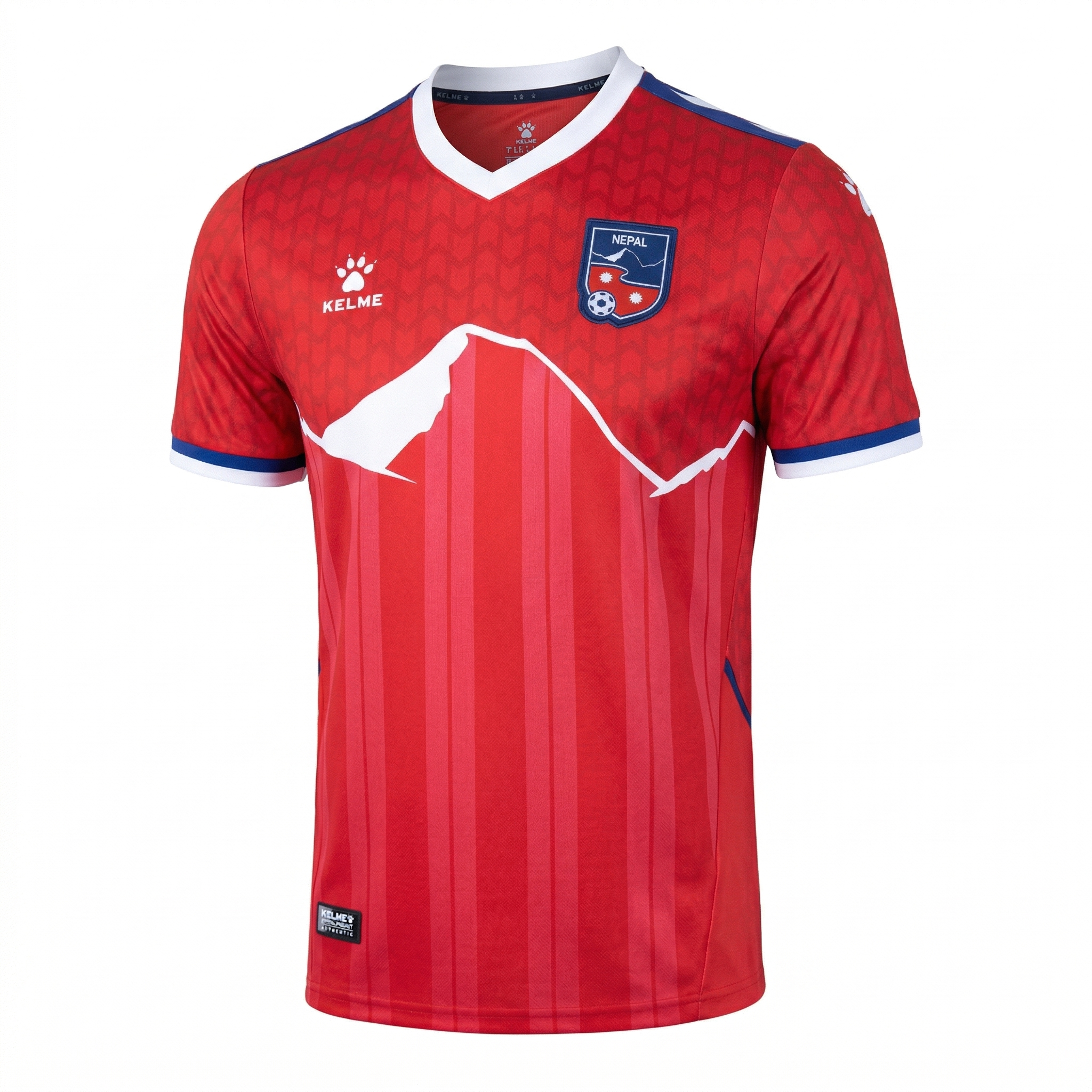 CAMISETA 1ª EQUIPACIÓN NEPAL ROJO