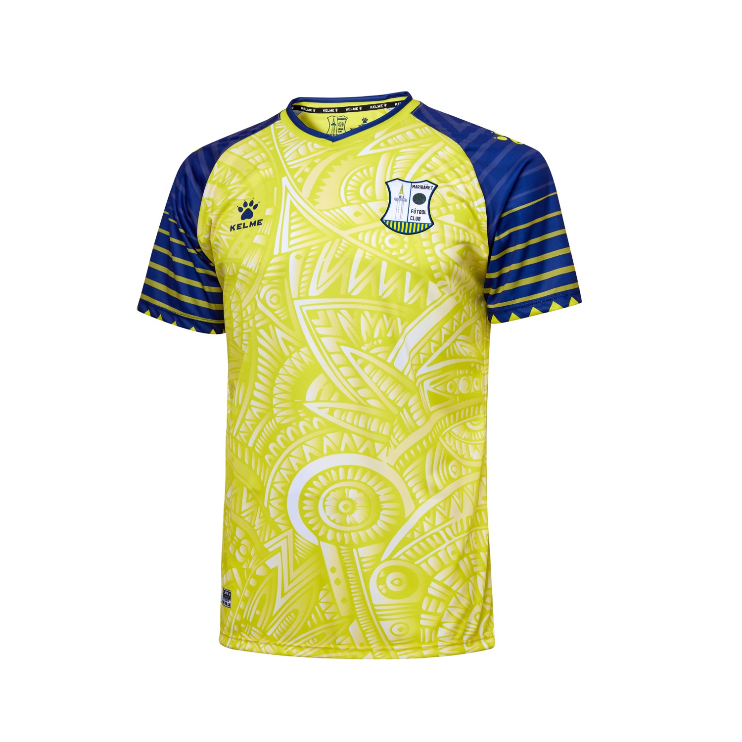 Perdido Compañero Dinkarville Camiseta Futbol Camiseta 1ª Maribañez Amarillo - KELME Tienda Online Oficial