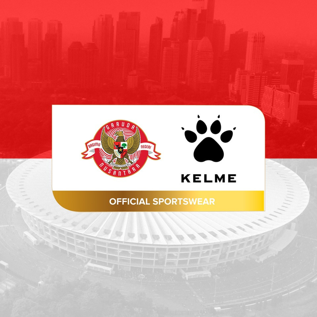 KELME SE CONVIERTE EN EL PATROCINADOR TÉCNICO OFICIAL DE LA ASOCIACIÓN DE FÚTBOL Y LA FEDERACIÓN DE FÚTBOL SALA DE INDONESIA