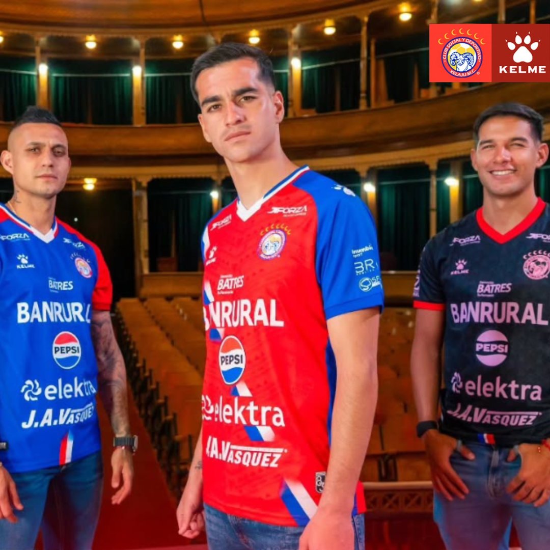 EL XELAJÚ MC Y KELME PRESENTAN LAS EQUIPACIONES PARA LA TEMPORADA 25/26