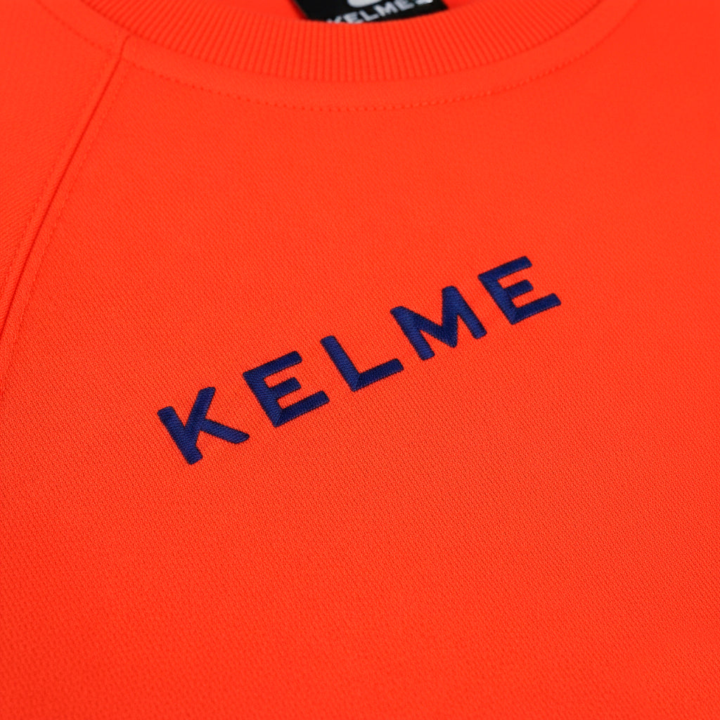 SWEATSHIRT INFANTIL LYNX LARANJA E AZUL