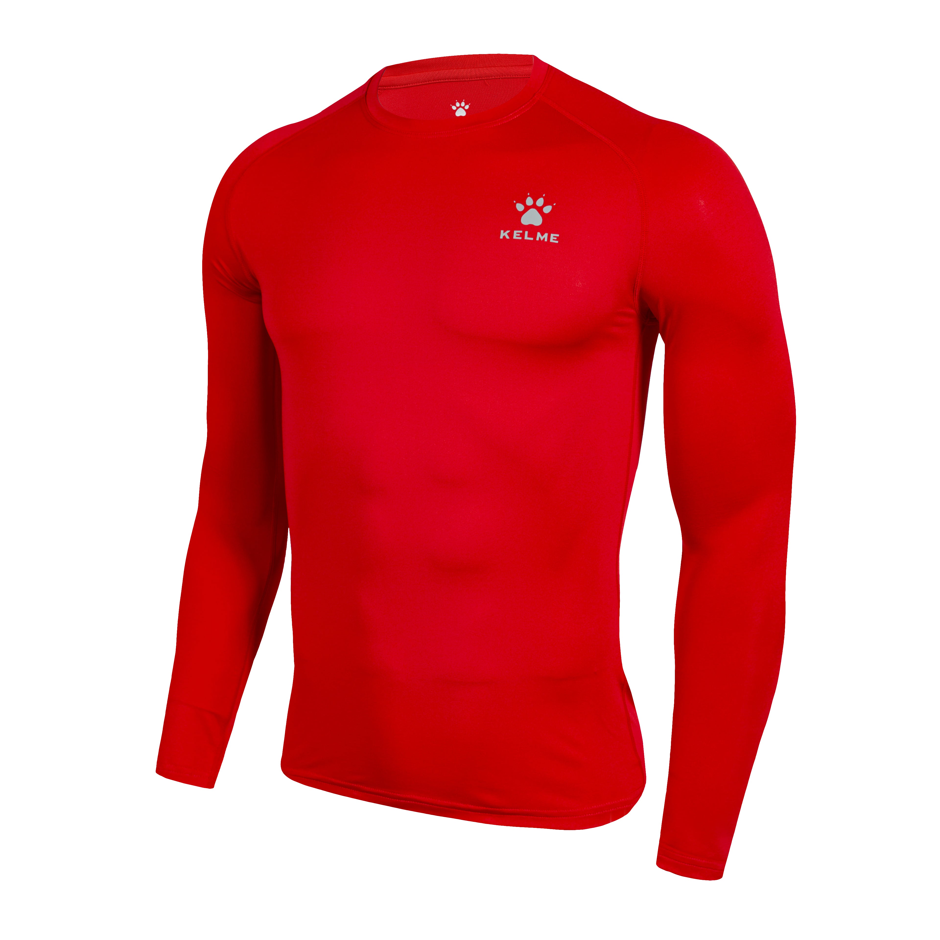 CAMISETA TÉRMICA DE MANGA LARGA ROJO