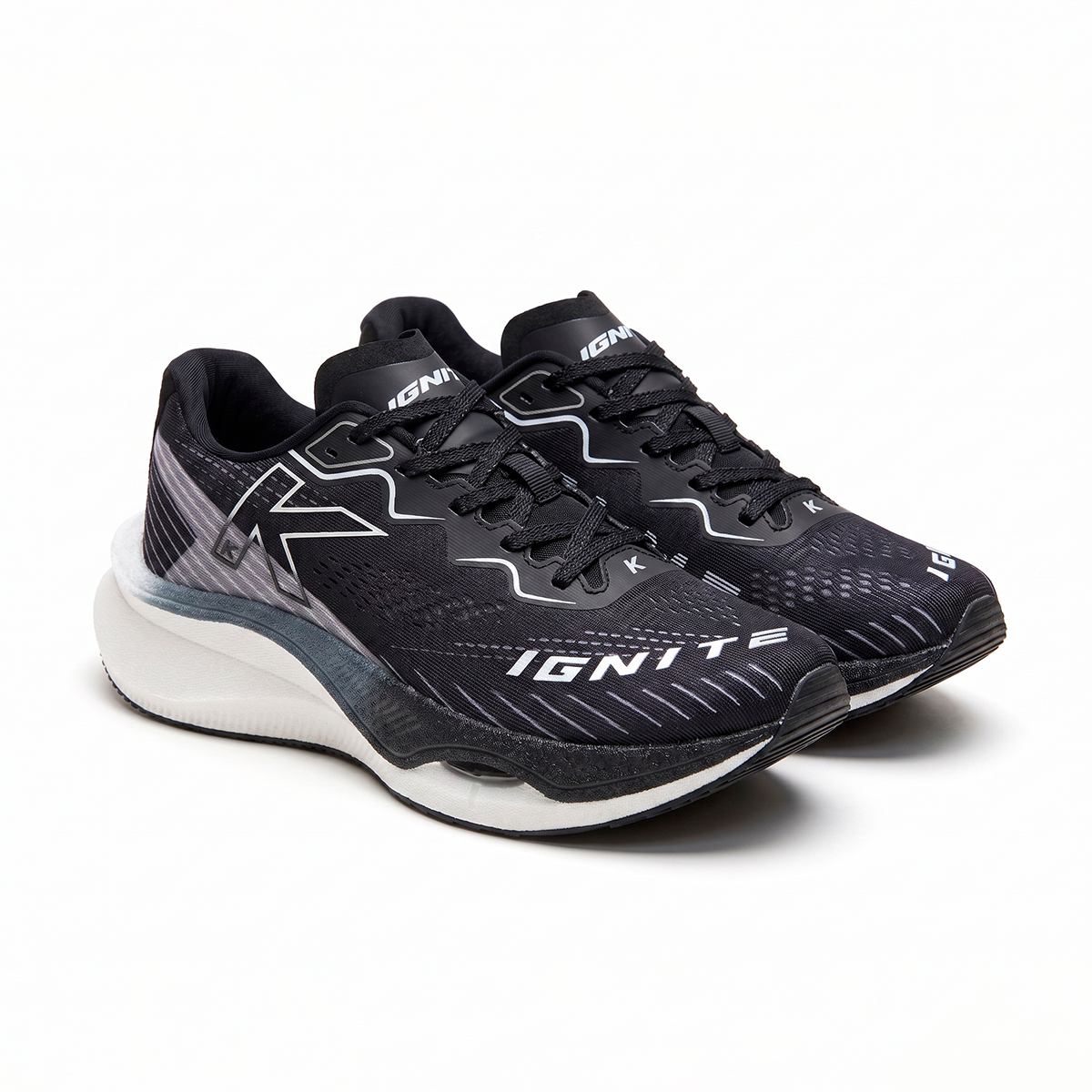 ZAPATILLAS RUNNING IGNITE NEGRO