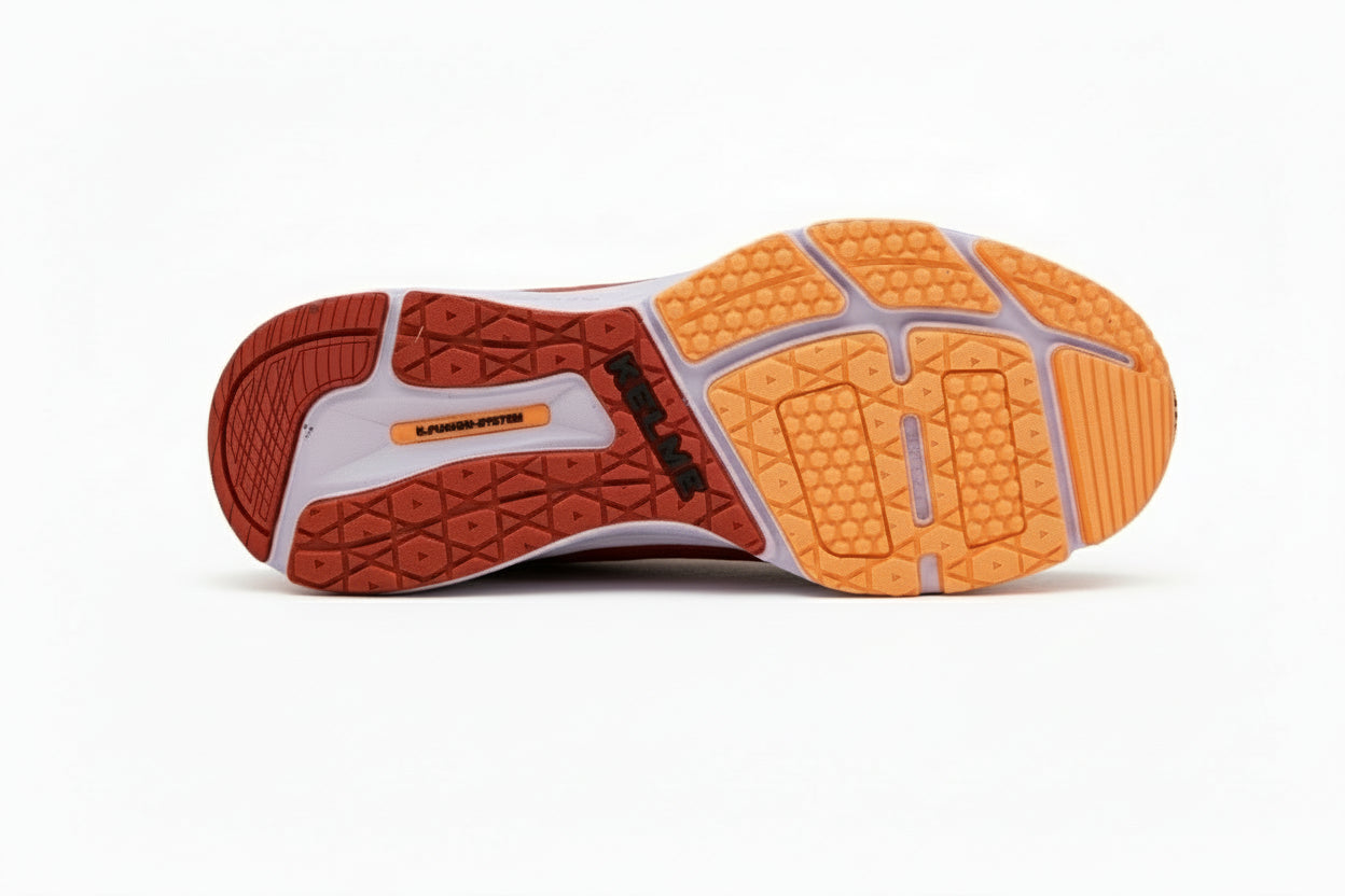 ZAPATILLAS RUNNING MADRID NARANJA-GRANATE