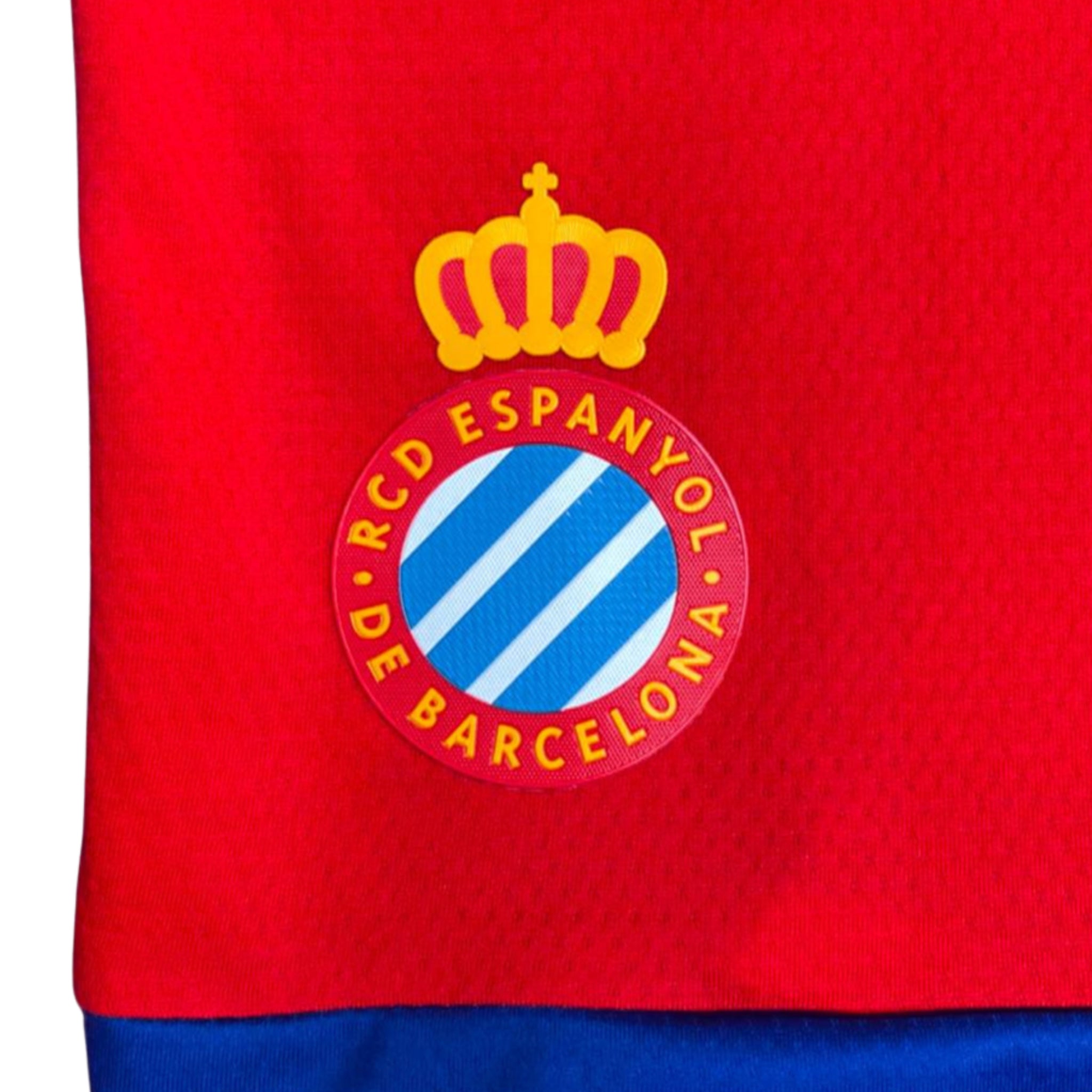 SHORT RCD ESPANYOL KIDS 2ª EQUIPACIÓN 26-27 ROJO