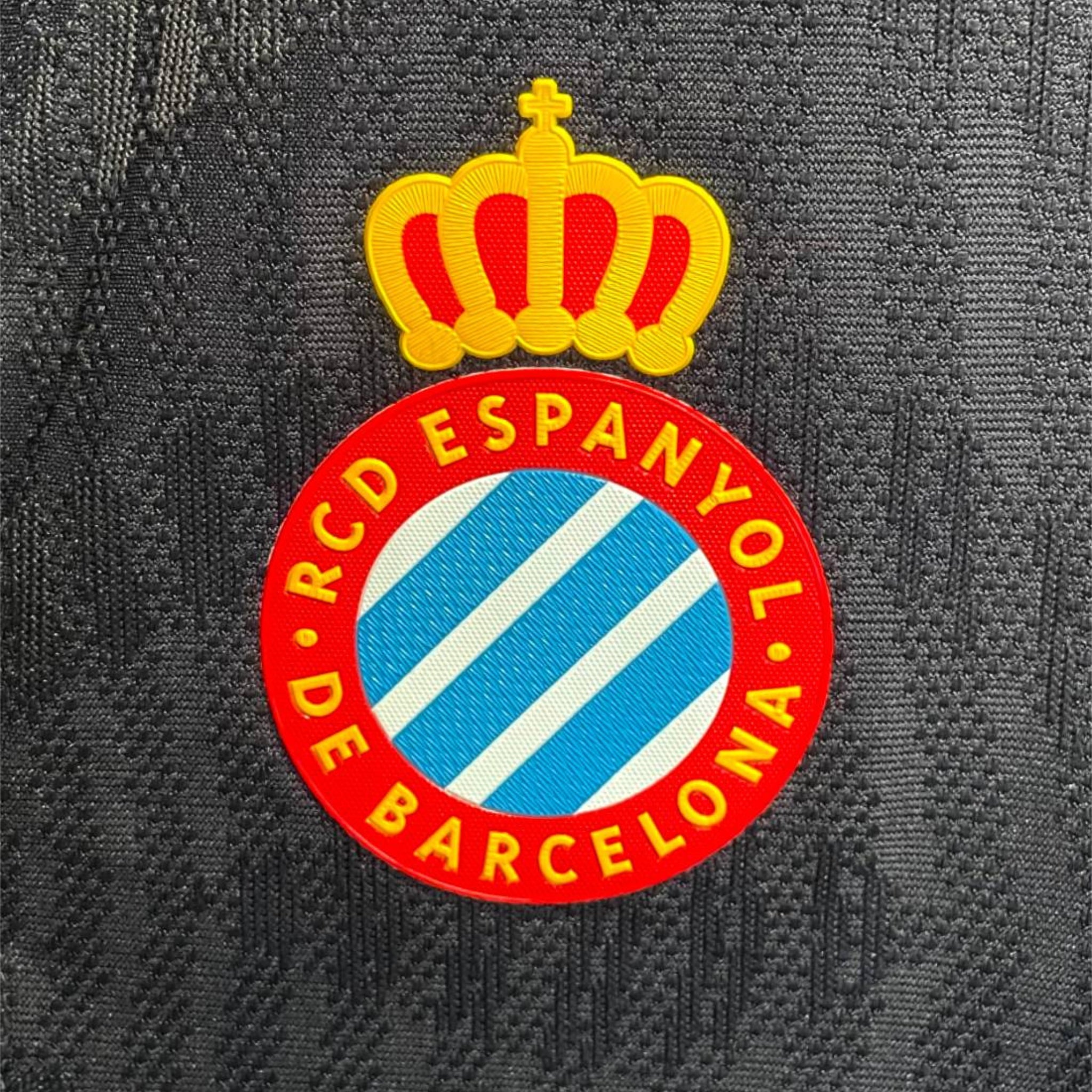 SHORT RCD ESPANYOL KIDS 1ª EQUIPACIÓN 26-27 NEGRO